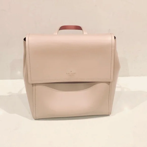 Kate Spade Light Tan Leather Backpack kate spade | Bags | Kate Spade Tan Leather Backpack  main image 4